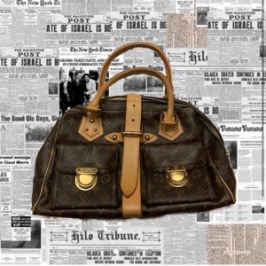 Authentic vintage LV Manhattan bag